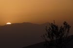 Sonnenuntergang im Hadjar-Gebirge